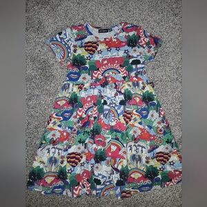 RYK ROCK YOUR KID girls Size 8 Peace Love Cottom Dress